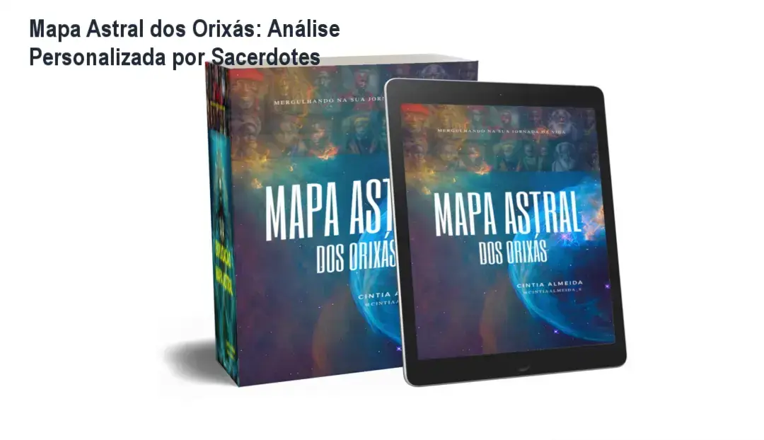 Cadu e Cintia explicando o Mapa Astral dos Orixás para alinhamento espiritual e prosperidade