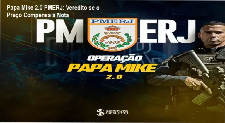 Operação Papa Mike 2.0 Professor Ismael Souto bastidores da plataforma e plano de estudos