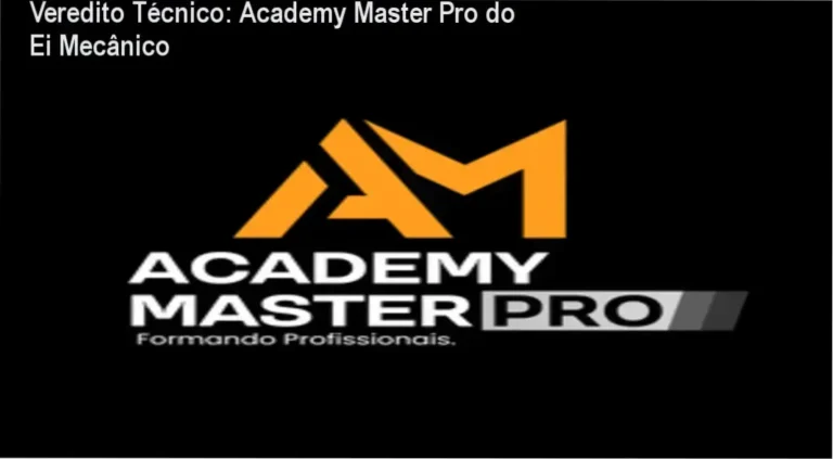 Academy Master Pro de Welington Ei Mecânico bastidores e funcionamento da plataforma