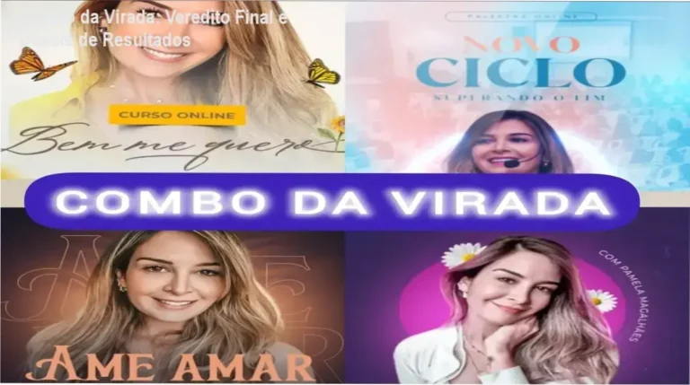 Guia visual do treinamento Combo da Virada de Pamela Magalhães para transformação emocional