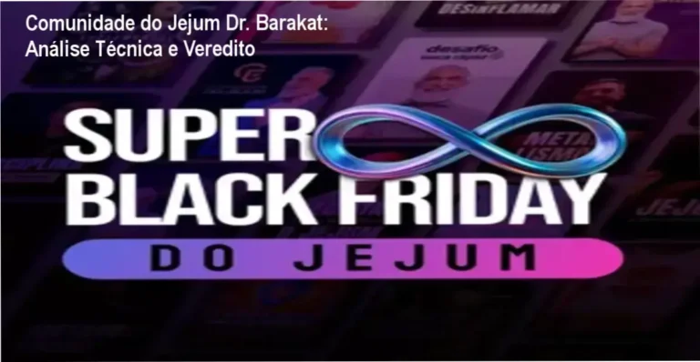 Comunidade do Jejum Dr. Barakat bastidores e funcionamento da plataforma