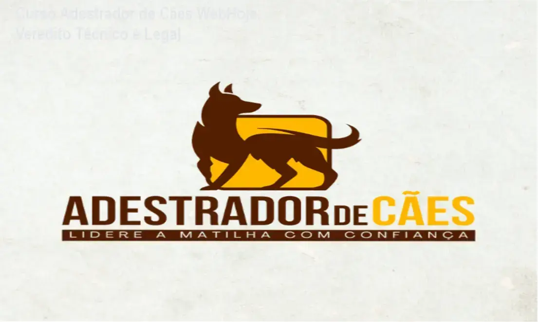 Curso Adestrador de Cães WebHoje bastidores e funcionamento da plataforma