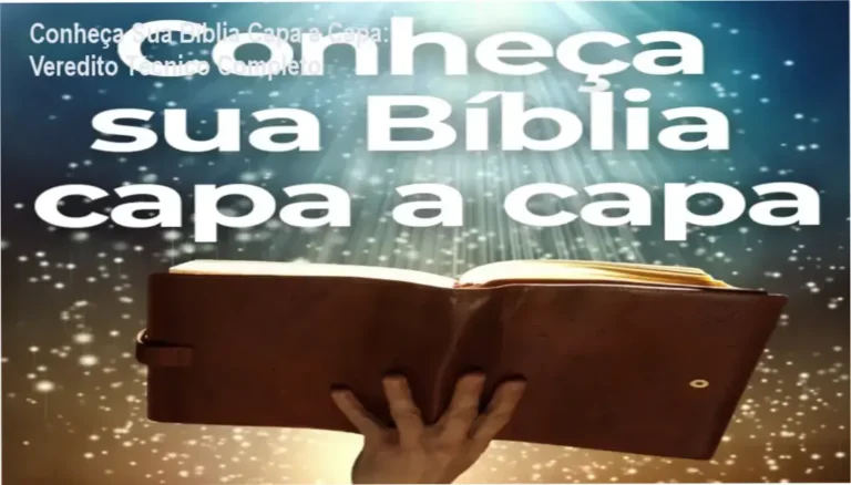 Interface do curso Conheça Sua Bíblia Capa a Capa com materiais de apoio e guia de estudos