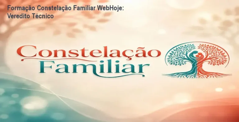 Curso de Constelação Familiar WebHoje: bastidores e visão interna da plataforma