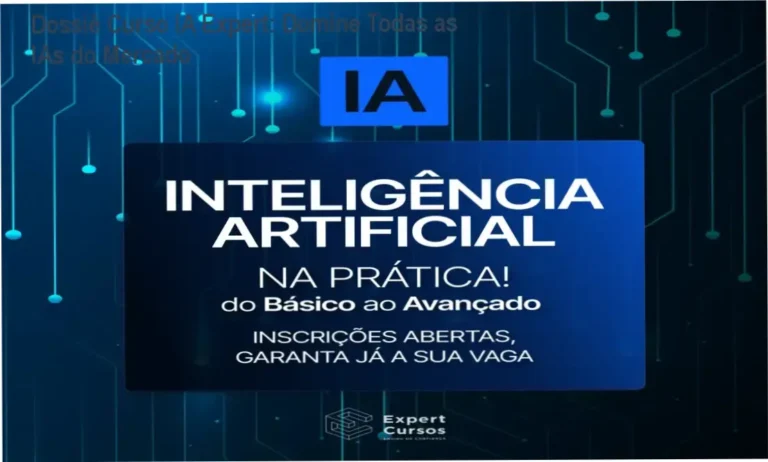 Curso Inteligência Artificial Expert Professor Diogo bastidores e funcionamento da plataforma