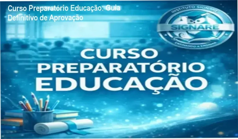 Material de estudo do Curso Preparatório Educação para concursos municipais