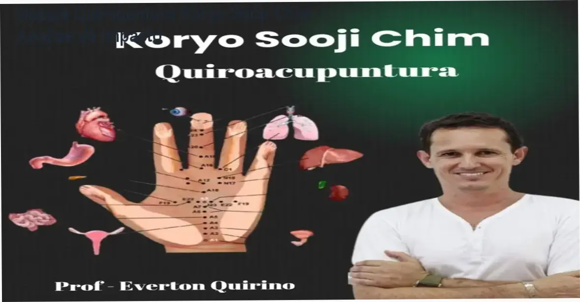 Demonstração da aplicação técnica de quiropuntura coreana Koryo Sooji Chim nas mãos