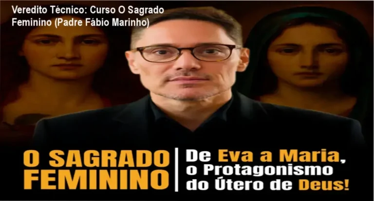 Curso O Sagrado Feminino do Padre Fábio Marinho bastidores e funcionamento