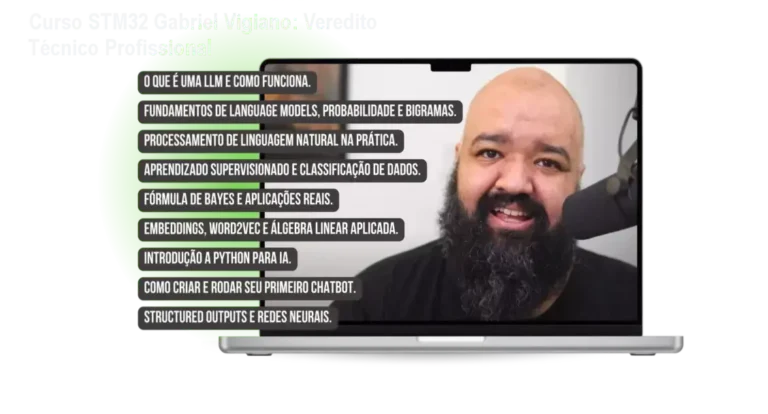 Curso de STM32 Gabriel Vigiano: bastidores e funcionamento da plataforma