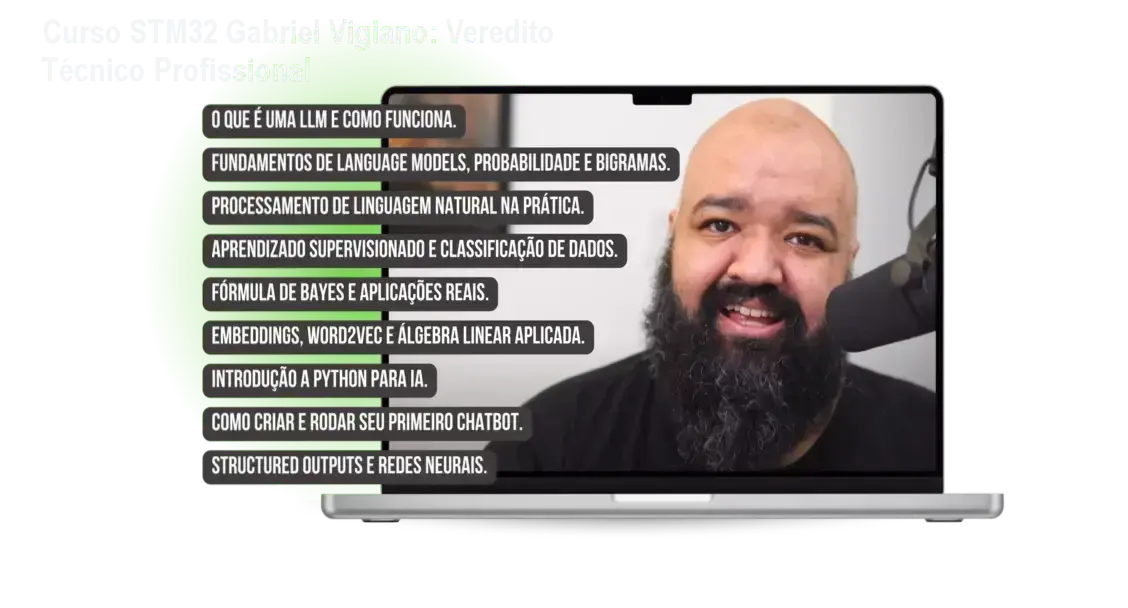 Curso de STM32 Gabriel Vigiano: bastidores e funcionamento da plataforma