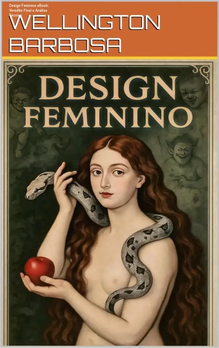 Capa do eBook Design Feminino de Wellington Barbosa sobre comportamento e relações contemporâneas