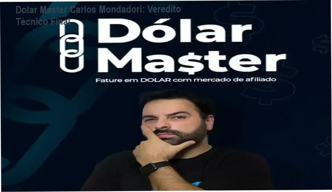Dolar Master Carlos Mondadori: bastidores e funcionamento da plataforma