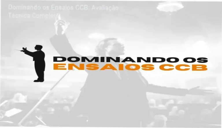 Material didático do curso Dominando os Ensaios CCB para regentes e instrutores de orquestra