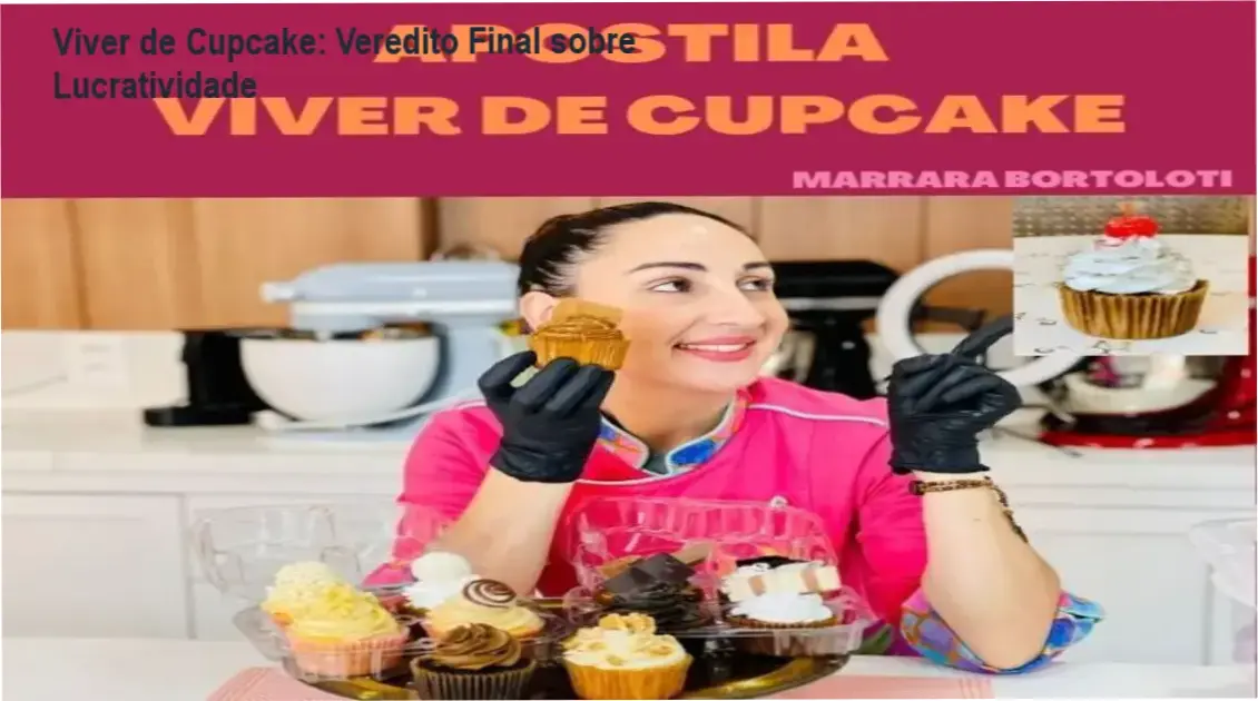 Ebook Viver de Cupcake: visão interna e funcionamento do guia