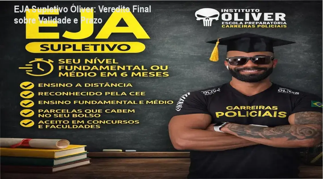 EJA Supletivo Óliver de Mateus Óliver: bastidores e funcionamento da plataforma