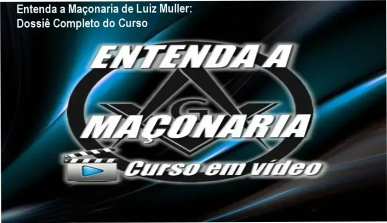 Curso Entenda a Maçonaria de Luiz Muller bastidores e visão interna