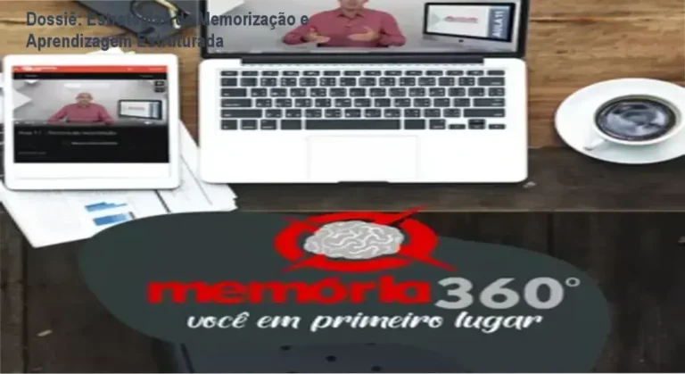 Esquema visual de planejamento cognitivo para memorização e aprendizagem estruturada