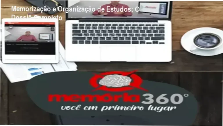 Infográfico detalhando técnicas de memorização e organização para estudantes