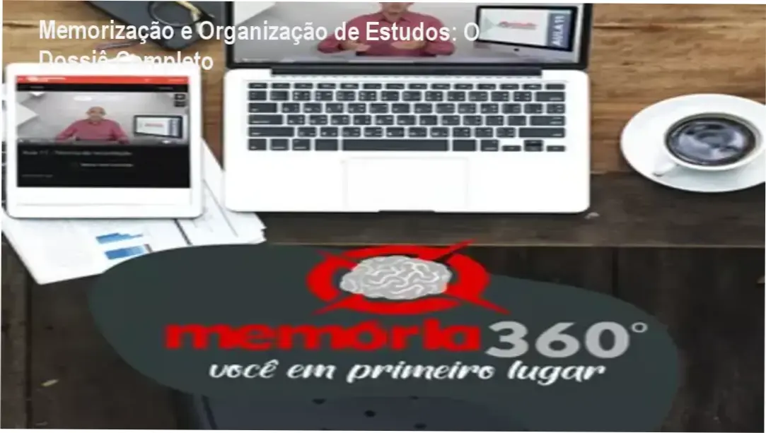 Infográfico detalhando técnicas de memorização e organização para estudantes