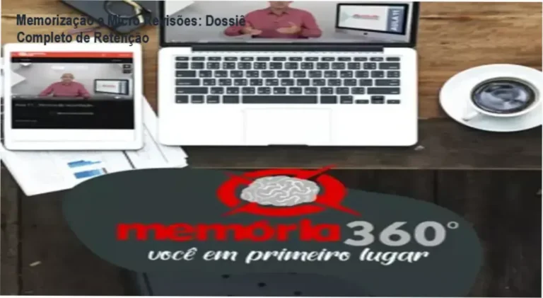 Esquema visual demonstrando a aplicação de micro revisões para memorização de longo prazo