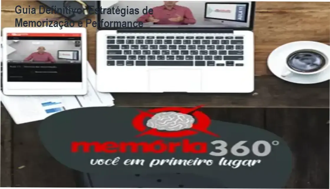Infográfico detalhando estratégias de memorização para alta performance mental e foco