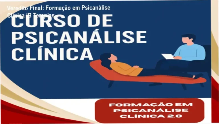 Formação Profissional em Psicanálise Clínica IB Terapias bastidores e funcionamento da plataforma