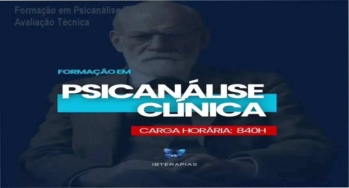 Interface da plataforma de Formação em Psicanálise Clínica do IB Terapias com material de estudo