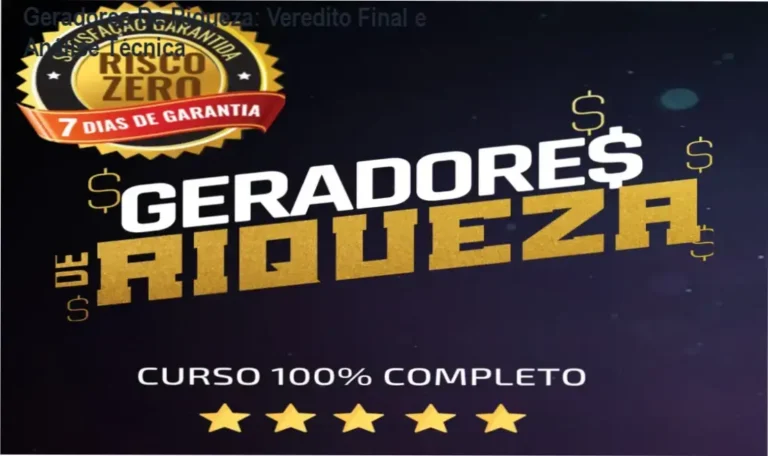 Infográfico detalhando a metodologia de renda passiva do curso Geradores De Riqueza