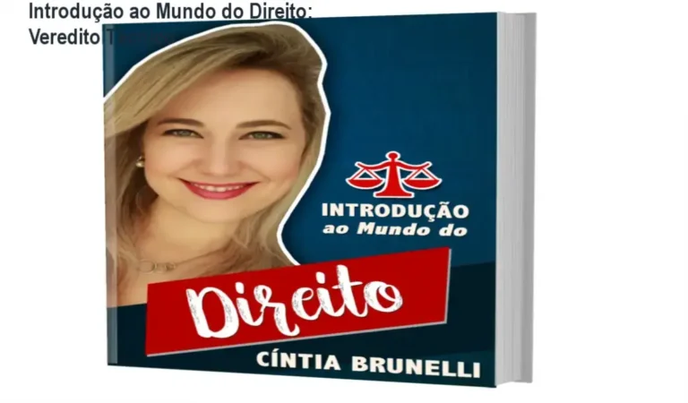 Capa do eBook Introdução ao Mundo do Direito com guia de conceitos jurídicos simplificados