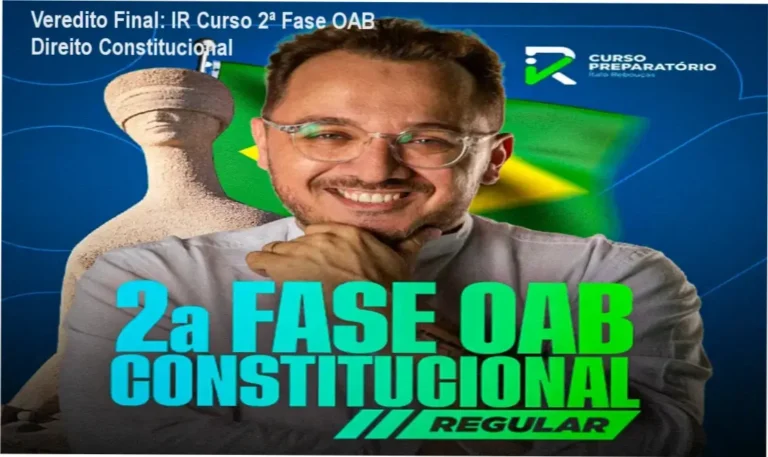IR Curso Prof. Ítalo Rebouças: Visão interna da plataforma e metodologia de peças