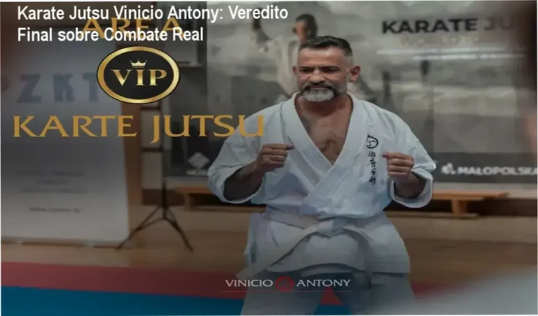 Karate Jutsu Vinicio Antony bastidores e funcionamento do método de combate