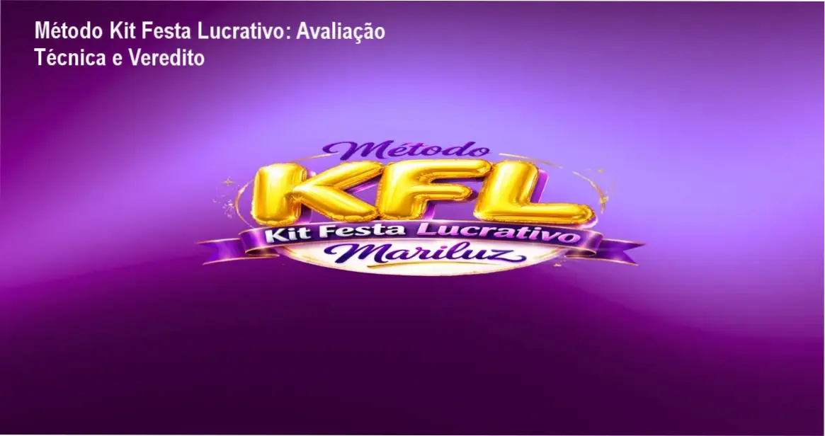 Kit Festa Lucrativo Mari Luz bastidores e funcionamento do método