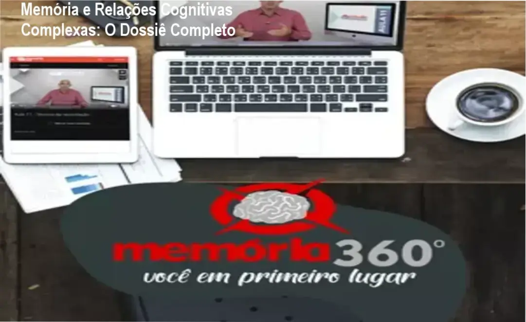 Infográfico demonstrando o fluxo de Relações Cognitivas Complexas para a melhoria da memória