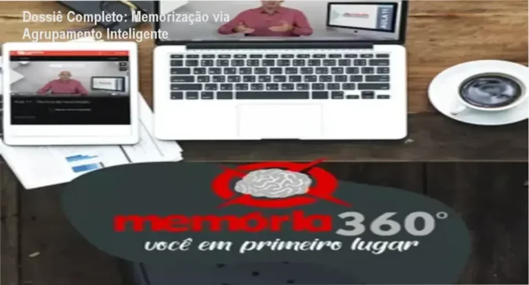 Infográfico demonstrando a técnica de agrupamento inteligente para memorização de dados
