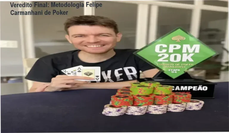 Interface do treinamento Metodologia Felipe Carmanhani com análise de mãos e softwares de poker