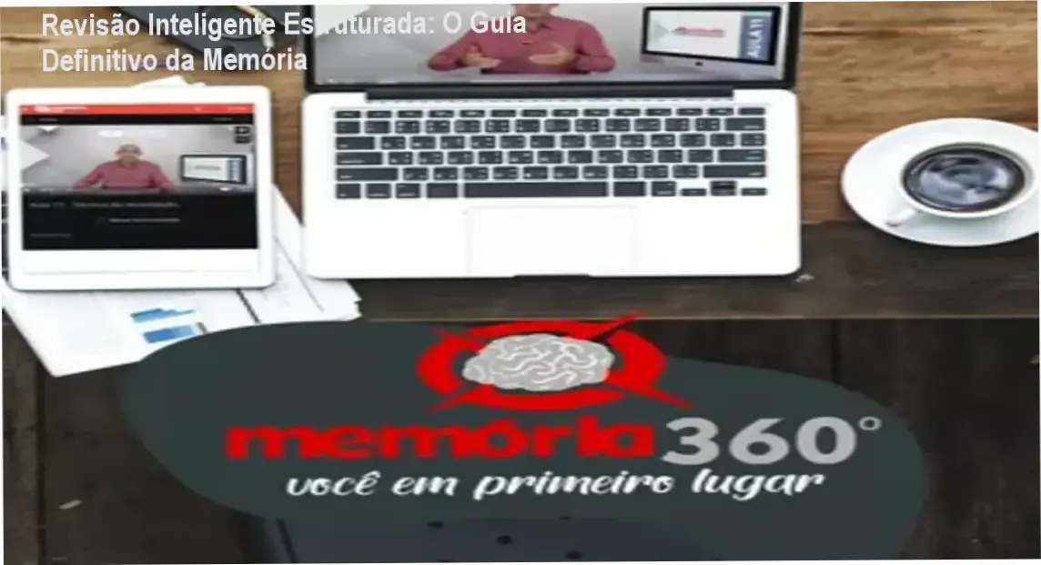 Esquema visual do método de Revisão Inteligente Estruturada para otimização da memória