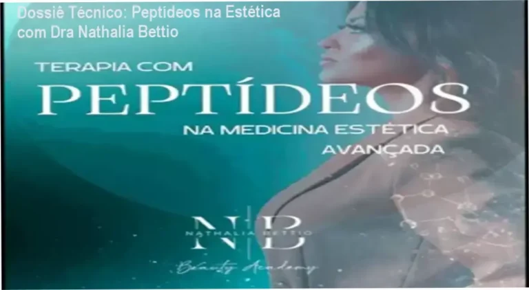 Terapia com Peptídeos Dra Nathalia Bettio: visão interna do curso e protocolos